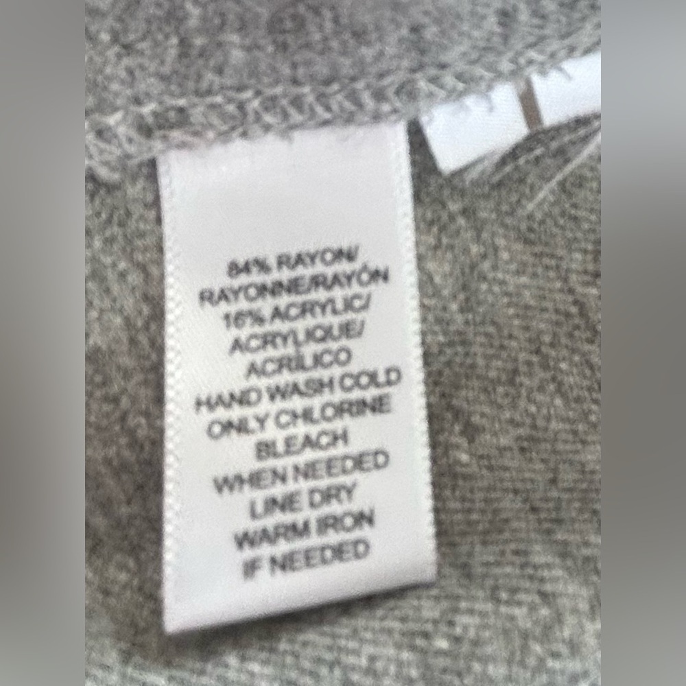 Lou & Grey Size Small Dress Tie at Front Great Condition Gray - Picture 9 of 9